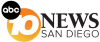 PRIME| ABC SAN DIEGO NEWS (KGTV) ᴿᴬᵂ