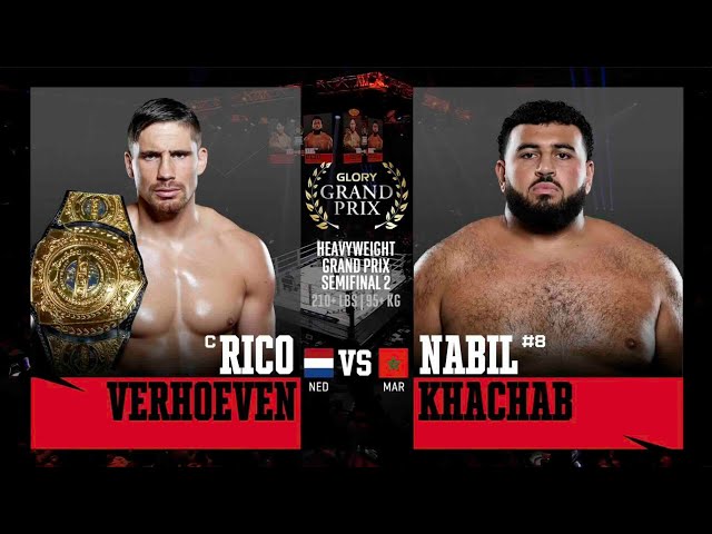 SPT - Rico Verhoeven vs Nabil Khachab  GLORY Heavyweight Grand Prix (2024)