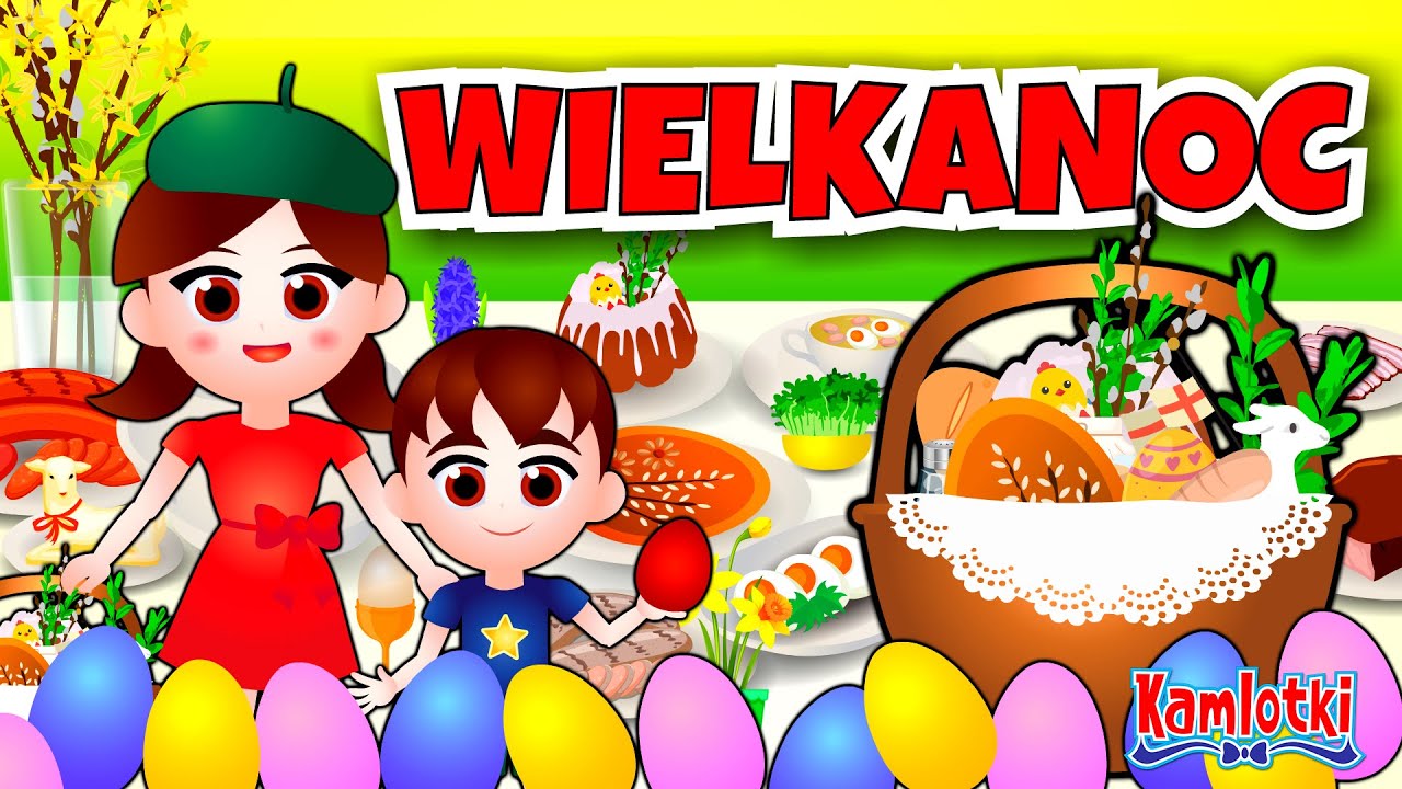 Wielkanoc dla dzieci - Kazio i Tradycje Wielkanocne - Film edukacyjny dla dzieci