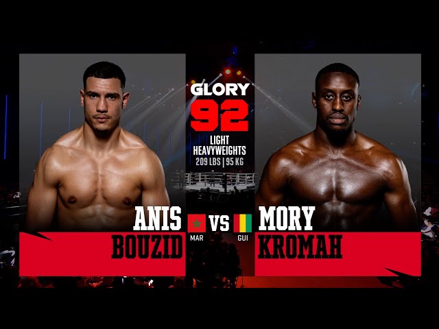 SPT - Anis Bouzid Vs Mory Kromah   GLORY 92 Rotterdam (2024)