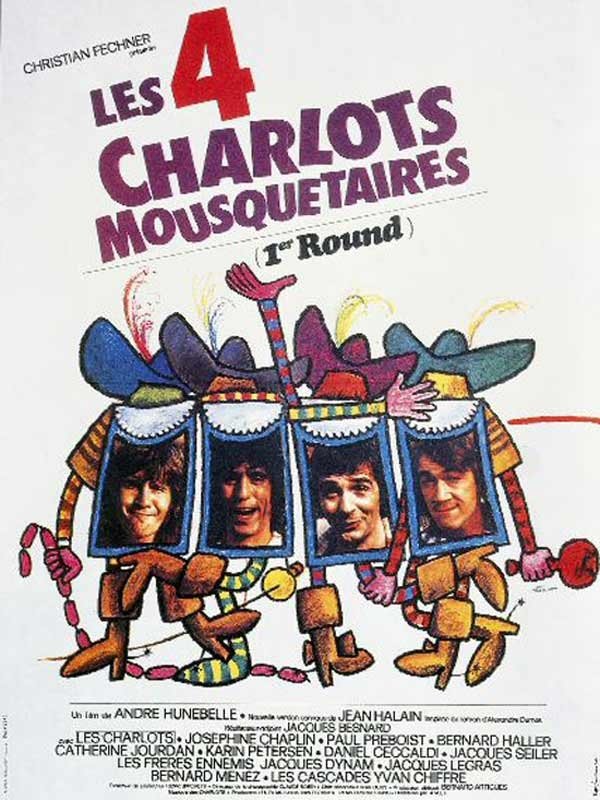 EN - Les Quatre Charlots Mousquetaires (1974) (FRENCH ENG-SUB) LES CHARLOTS