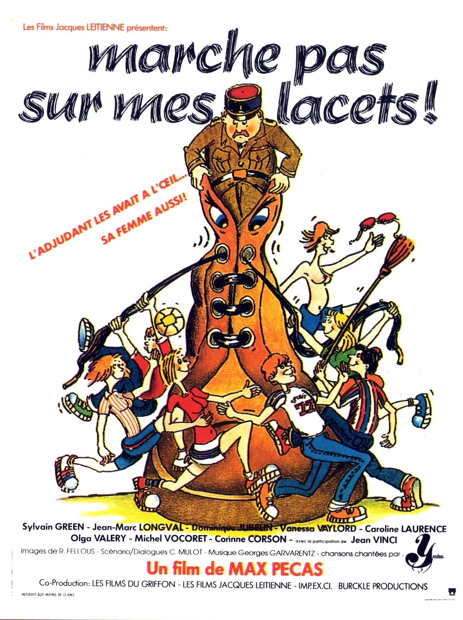 EN - Marche Pas Sur Mes Lacets (SD) (1977) (FRENCH ONLY NO SUB) LES BIDASSES