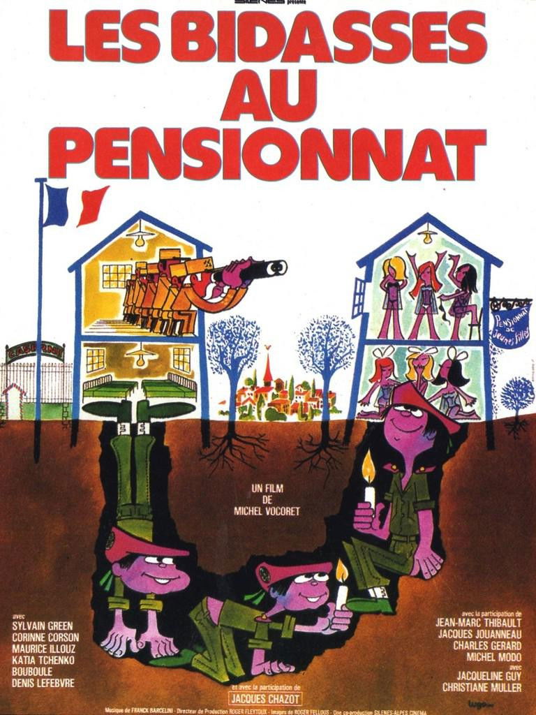 EN - Les Bidasses Au Pensionnat (1978) (FRENCH ONLY NO SUB)