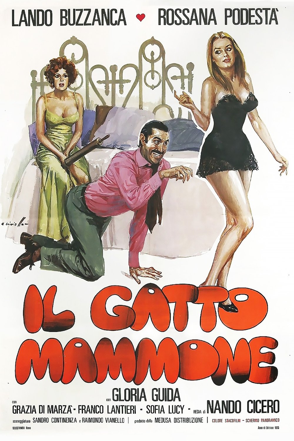 EN - Il Gatto Mammone (1975) (ITALIAN ENG-SUB) LANDO BUZZANCA