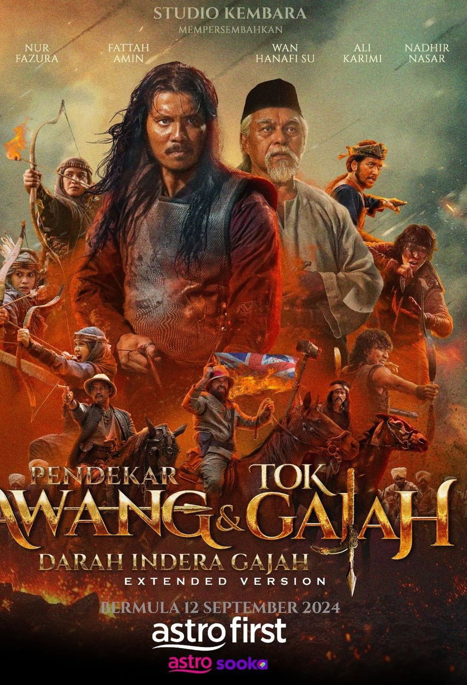 IR - Pendekar Awang Darah Indera Gajah آوانگ جنگجو و توک گاجا