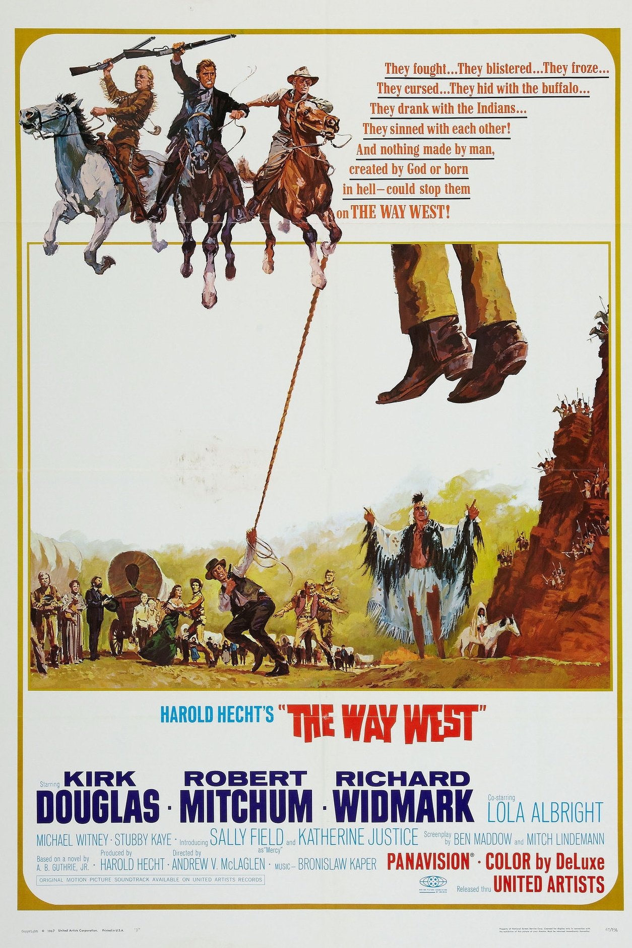 EN - The Way West (1967) ROBERT MITCHUM