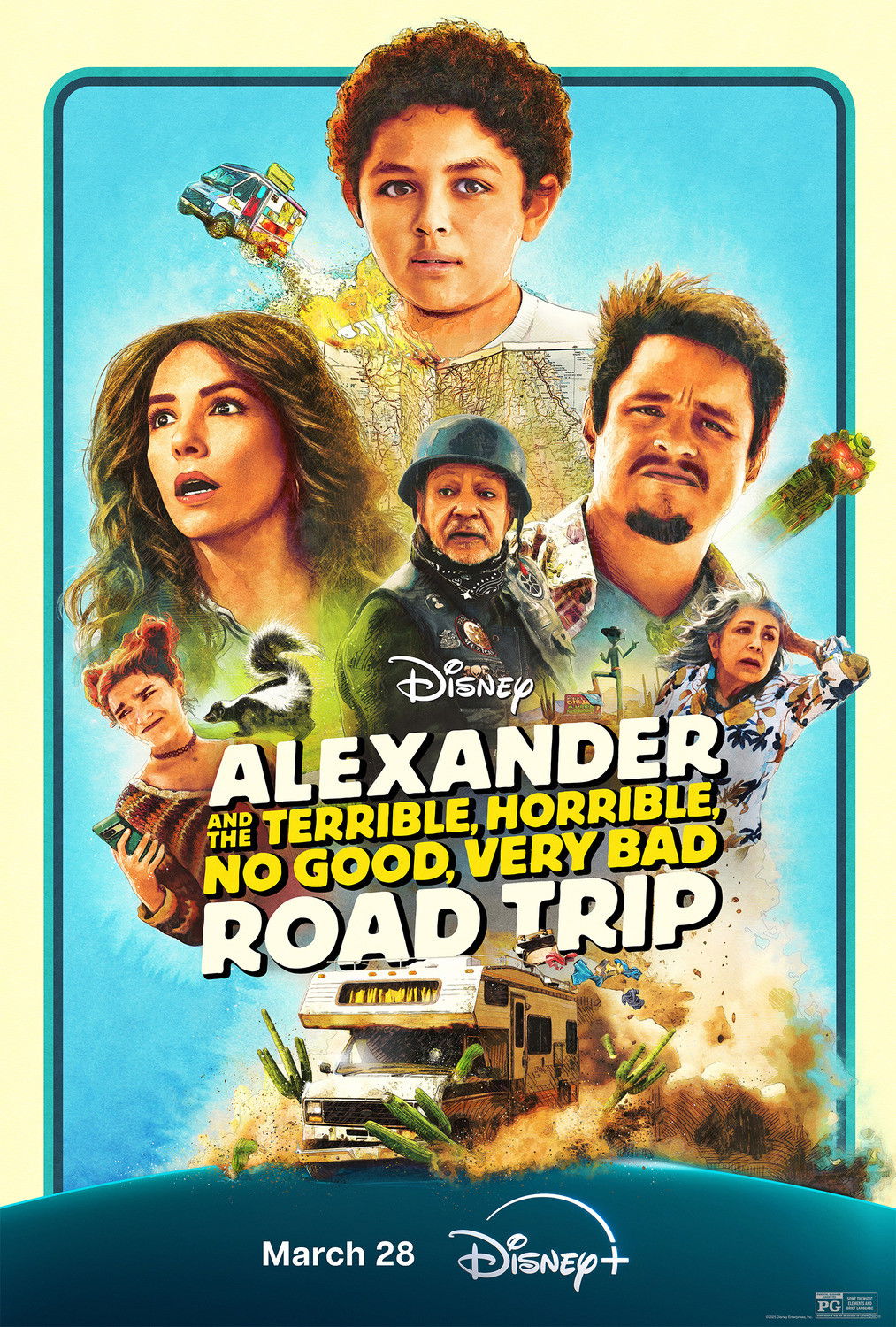 D+ - Alexander And The Terrible Horrible No Good Very Bad Road Trip (2025) CHEECH MARIN