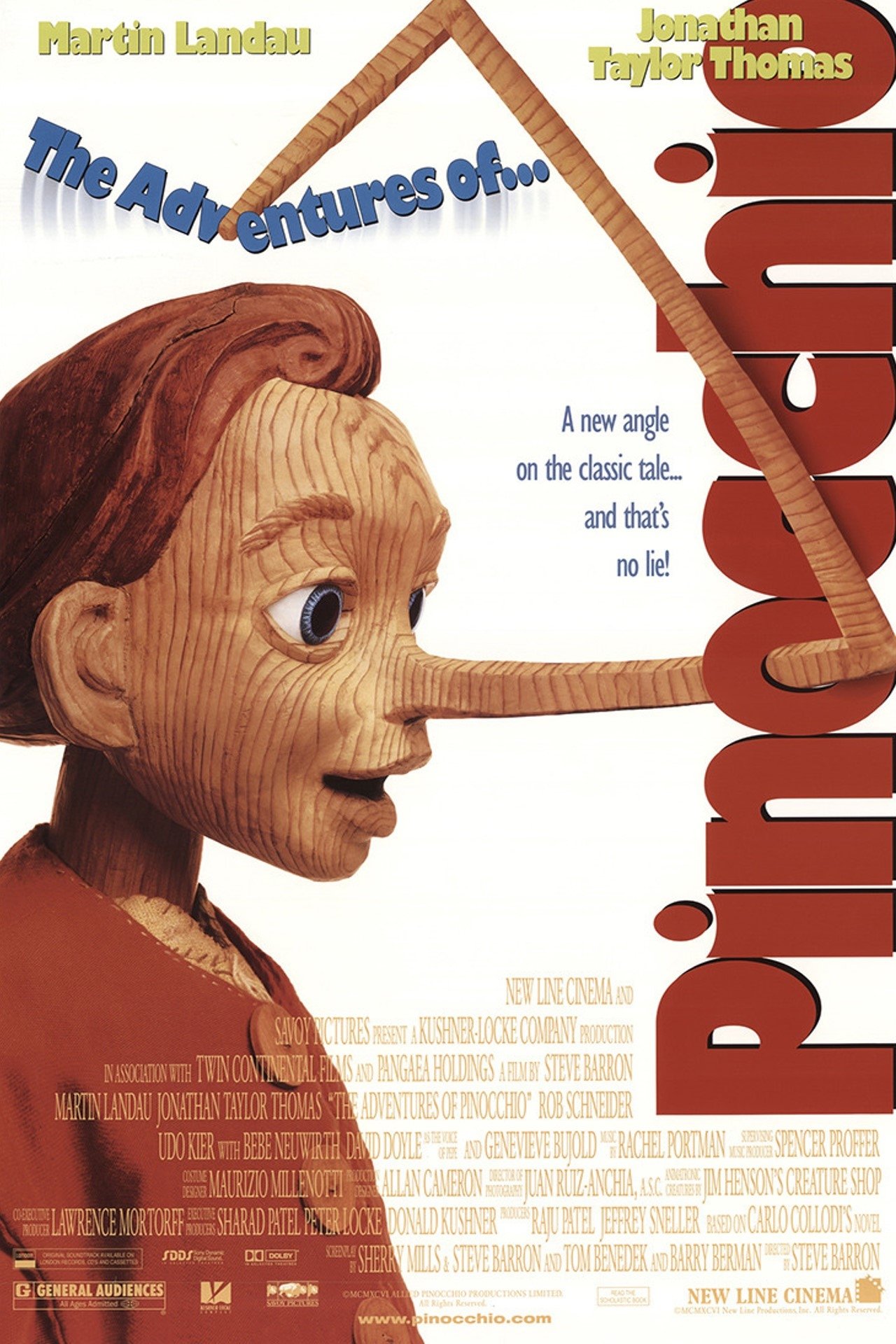 EN - The Adventures Of Pinocchio (1996) ROB SCHNEIDER