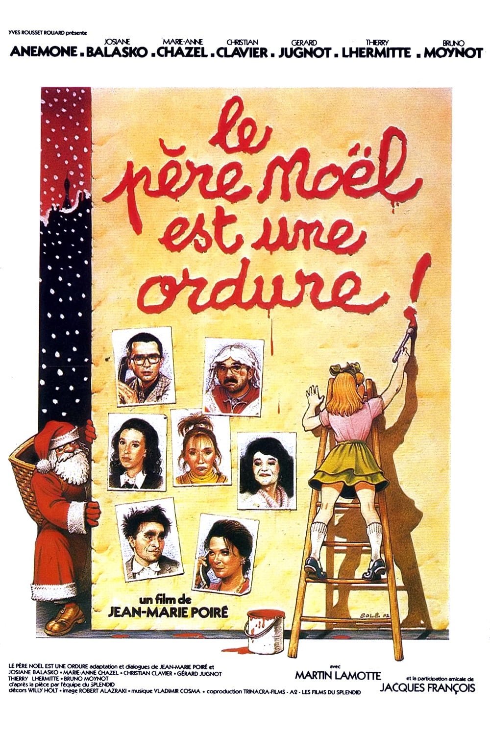 EN - Le Pere Noel Est Une Ordure (1982) (FRENCH ENG-SUB) CHRISTIAN CLAVIER