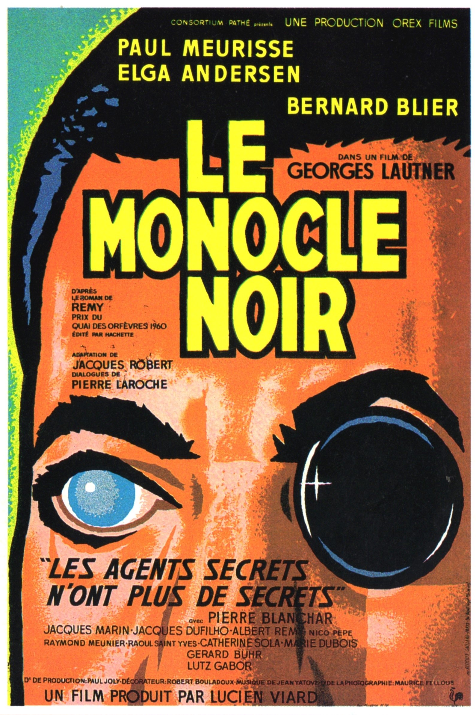 EN - Le Monocle Noir (1961) (FRENCH ENG-SUB) PIERRE RICHARD UNCREDITED