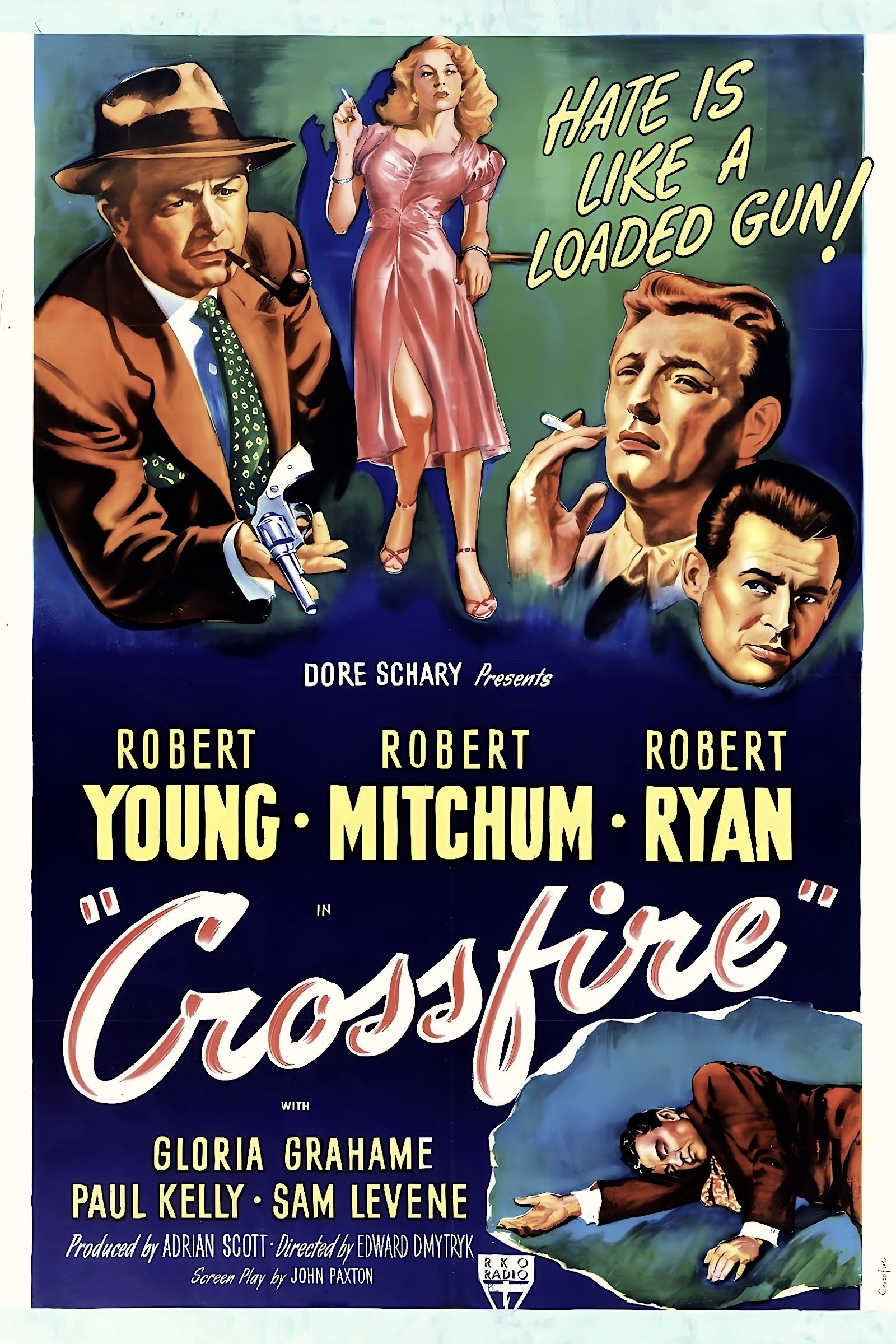 EN - Crossfire (1947) ROBERT MITCHUM