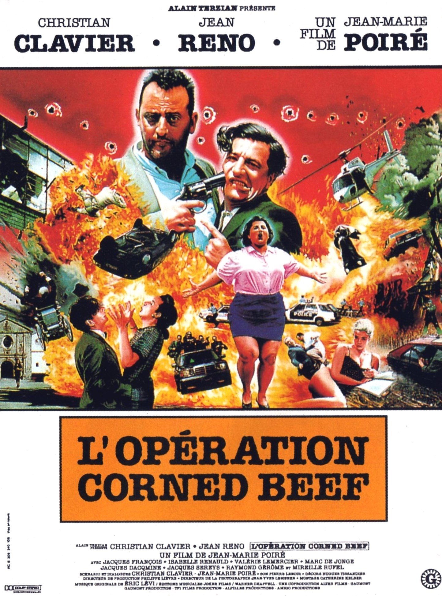 EN - L'Operation Corned Beef (1991) (FRENCH ENG-SUB) CHRISTIAN CLAVIER