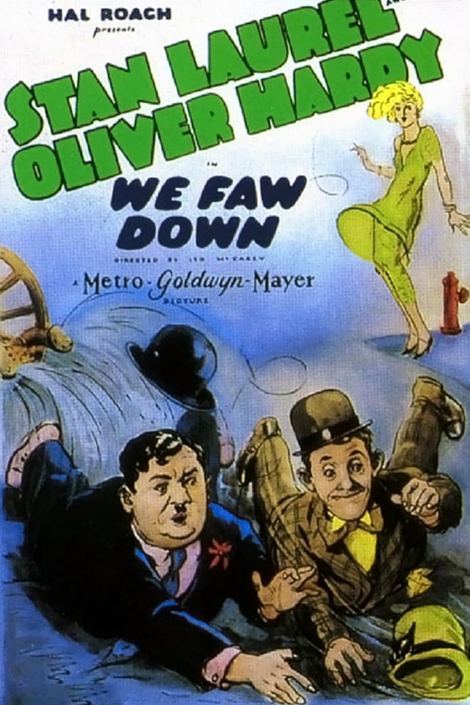 EN - We Faw Down (1928) LAUREL HARDY (SILENT)