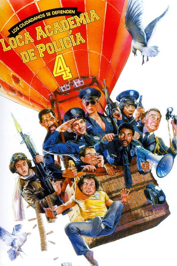 ES - Loca academia de policía 4: Los ciudadanos se defienden - (1987)