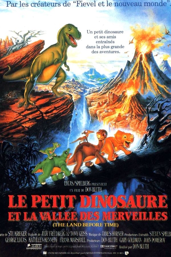 FR - Le Petit dinosaure et la vallée des merveilles (1988)