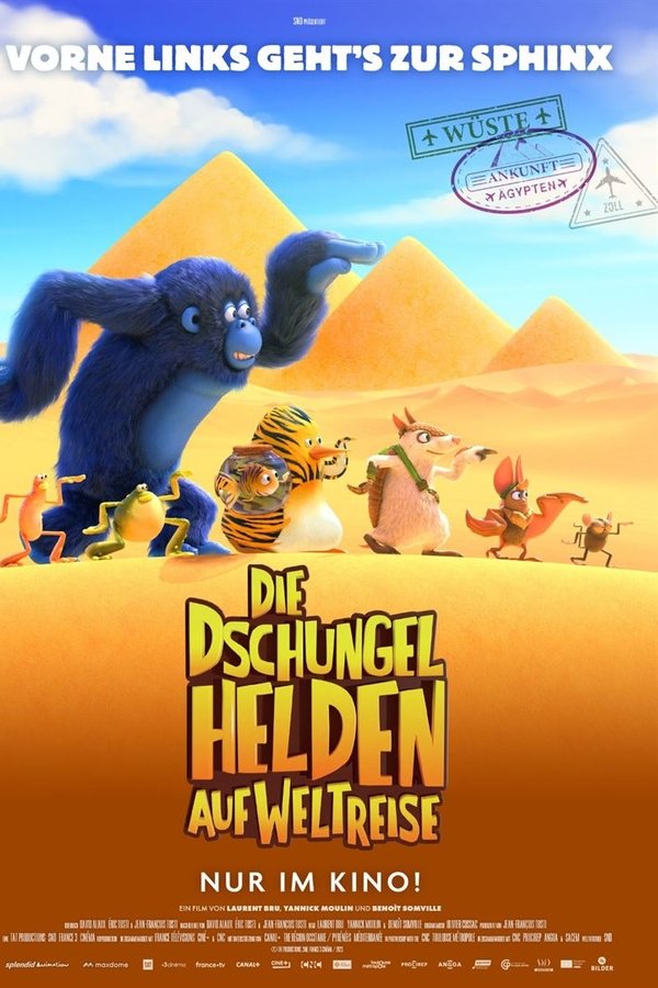 DE - Die Dschungelhelden auf Weltreise (2023)