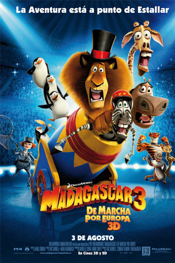 ES - Madagascar 3: De marcha por Europa (2012)