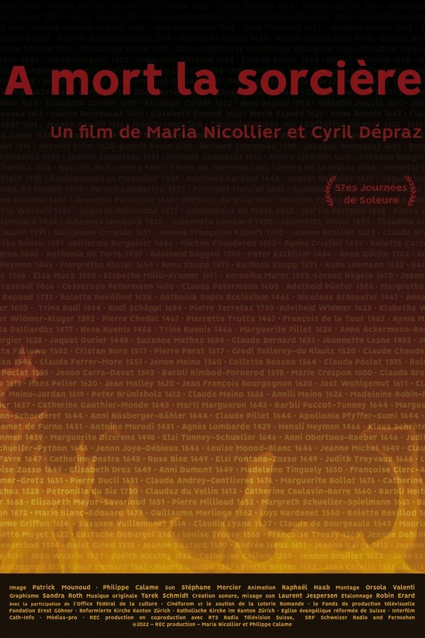 FR - À mort la sorcière  (2022)