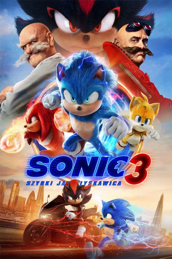 PL 4K - Sonic 3 - Szybki jak błyskawica (2024)