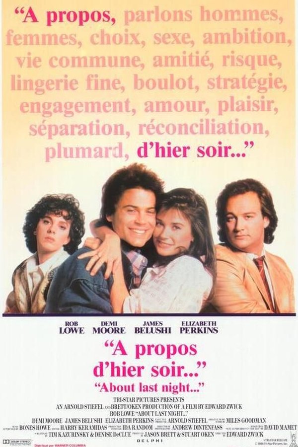 FR - À propos d'hier soir (1986)