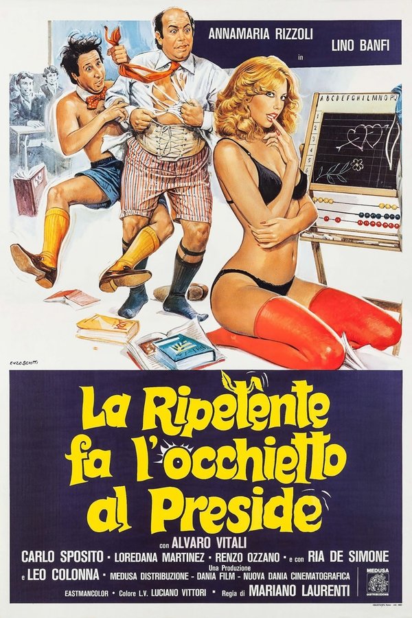 IT - La ripetente fa l'occhietto al preside (1980)