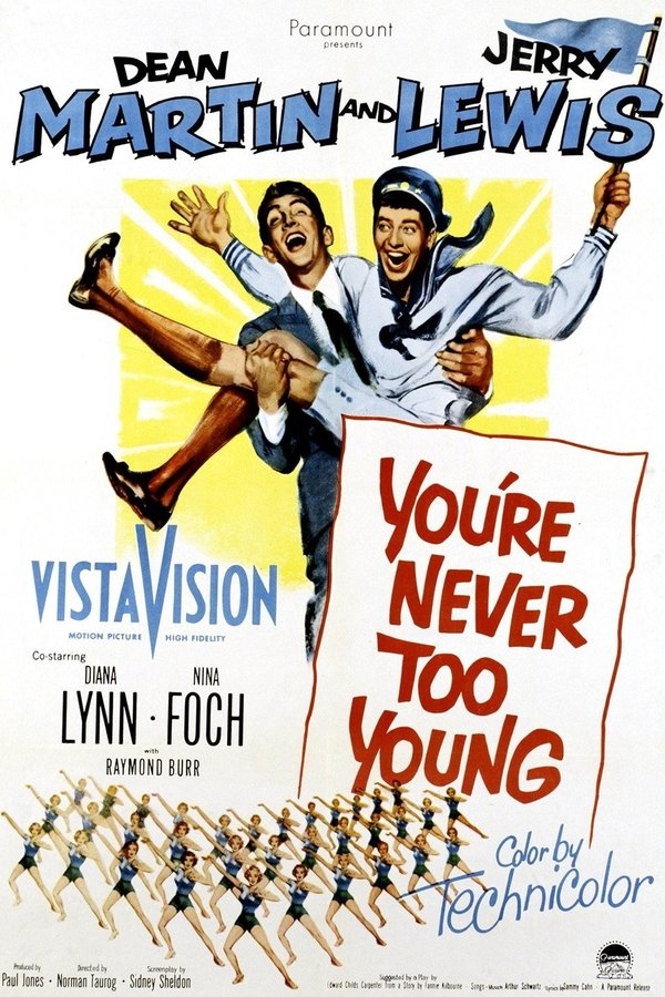 IR - You are Never too Young شاگرد سلمونی (1955) - JERRY LEWIS