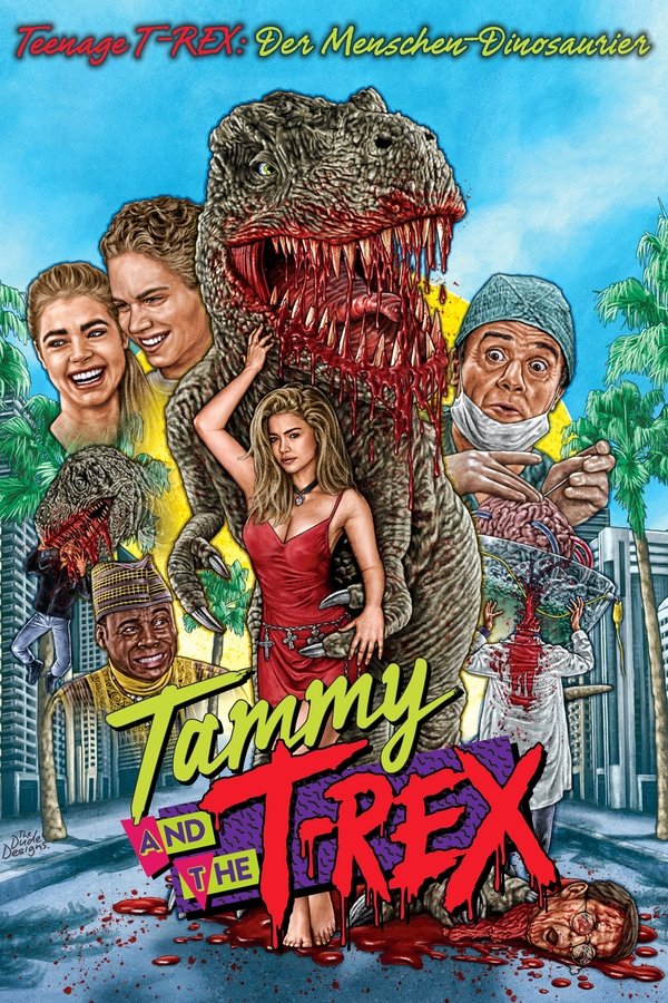 DE - Teenage T-Rex: Der Menschen-Dinosaurier (1994)