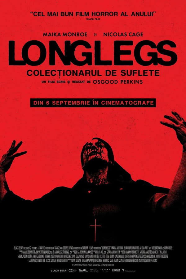 RO - Longlegs: Colecționarul de suflete (2024)