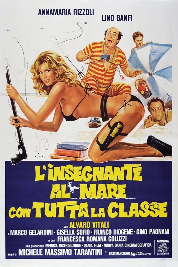 IT - L'insegnante al mare con tutta la classe (1980)