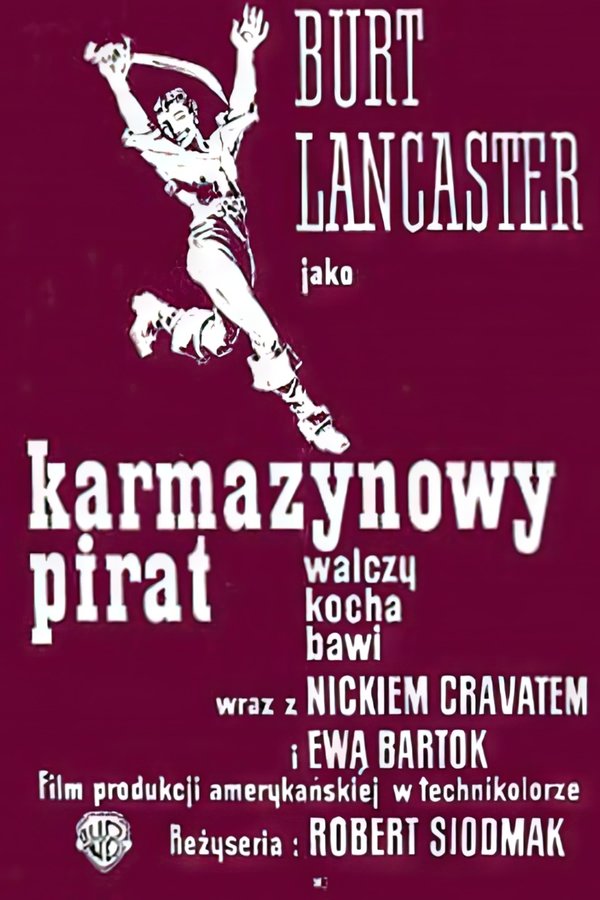 PL - KARMAZYNOWY PIRAT (1952)