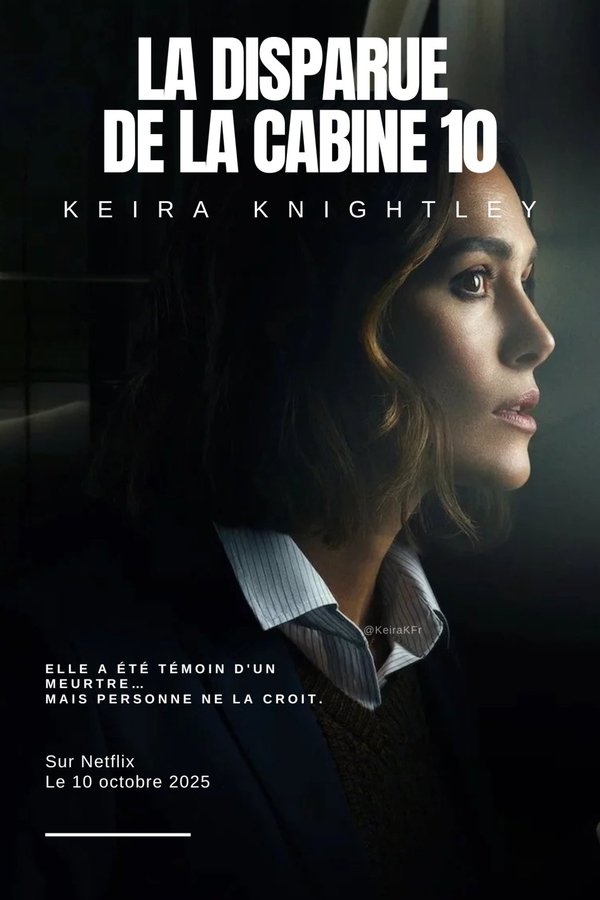 FR - La Disparue de la cabine 10 (2025)