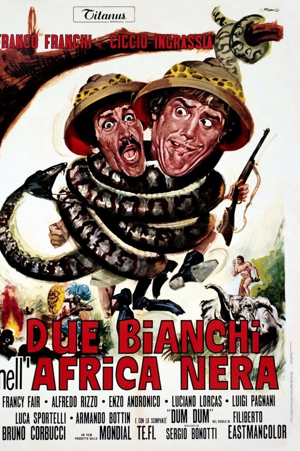 IR - Due bianchi nera چیچو فرانکو در آفریقا (1970) - Ciccio e Franco