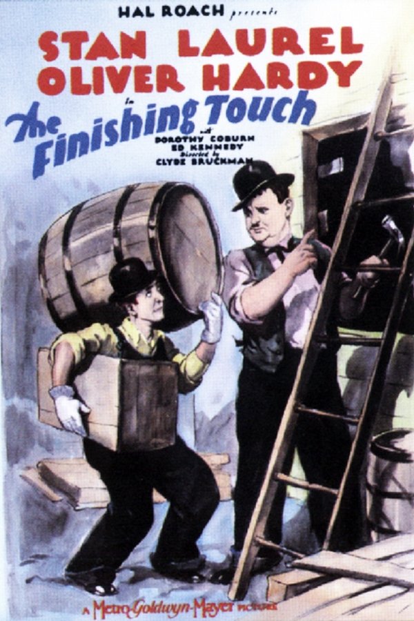 EN - The Finishing Touch (1928) LAUREL HARDY (SILENT)