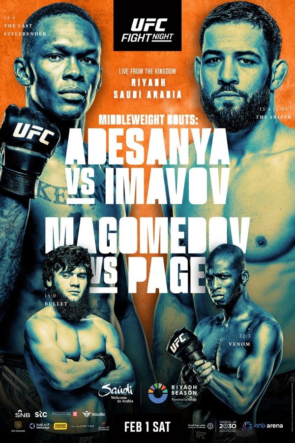 SPT - UFC Fight Night 250: Adesanya vs. Imavov (2025)