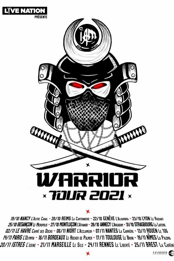 FR - IAM - Warrior Tour 2021 - Live à l'Olympia (2022)