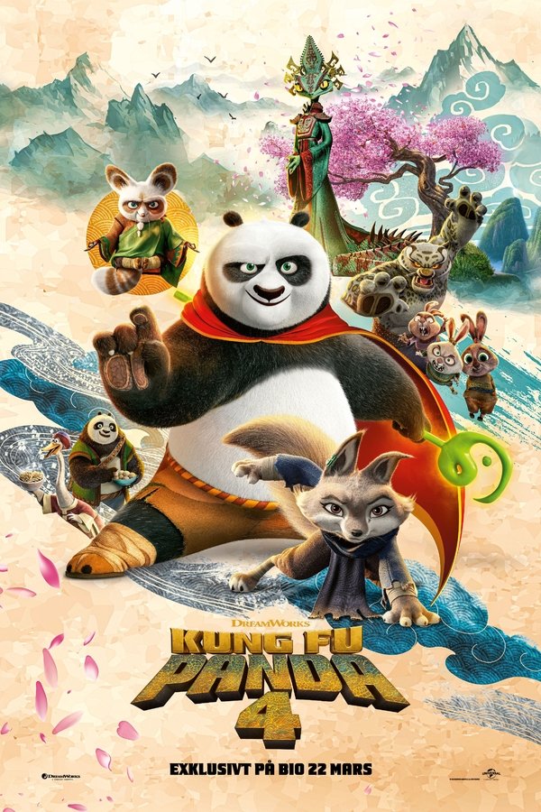 SE - Kung Fu Panda 4 (Svensk Text)