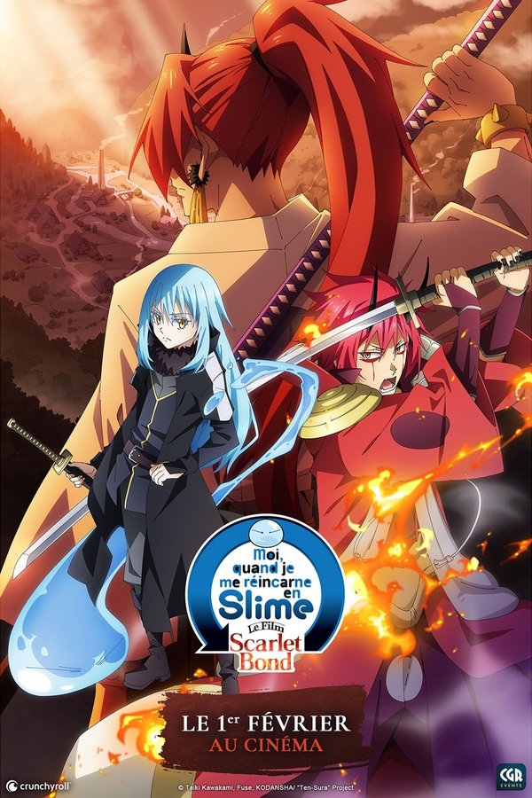 FR - Moi quand je me réincarne en Slime - Le film - Scarlet Bond (2023)