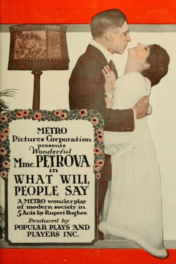 AL - What Will People Say?  (1916)