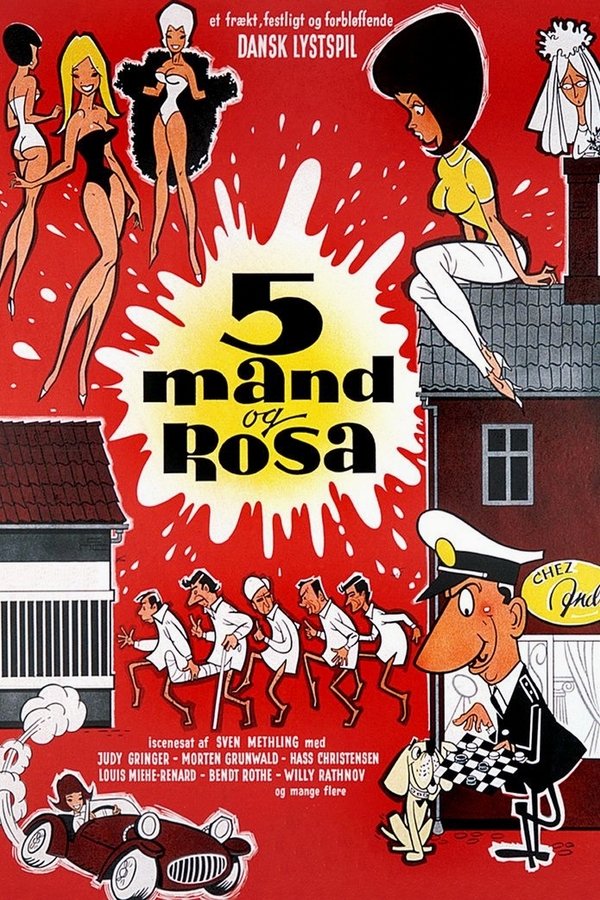DK - Five men and Rosa (1964)