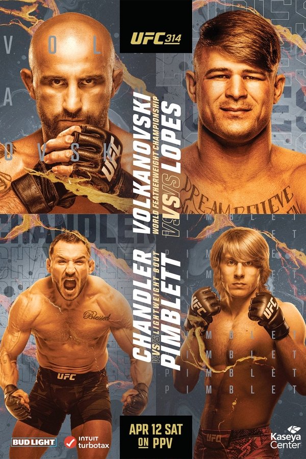 SE - UFC 314: Volkanovski vs. Lopes