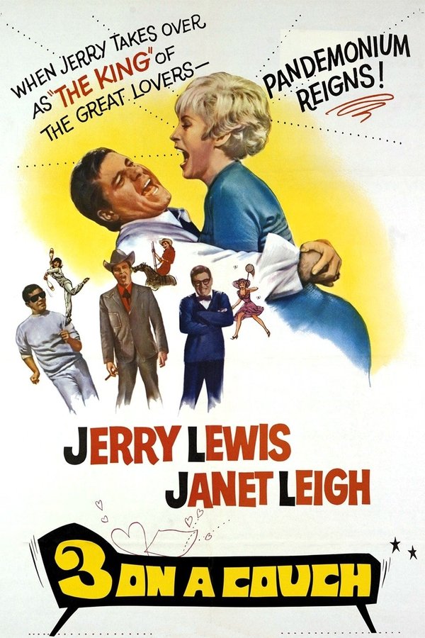 IR - Three on a Couch سه نفر روی نیمکت (1966) - JERRY LEWIS