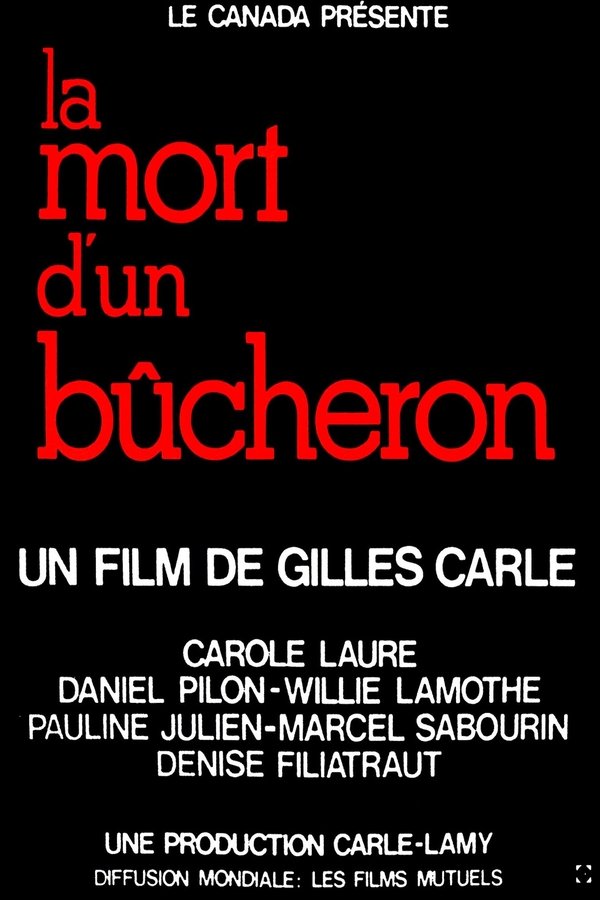 FR - La mort d'un bûcheron (1973)