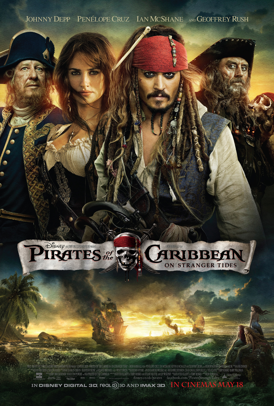EN - Pirates Of The Caribbean 4 : On Stranger Tides (2011) JOHNNY DEPP