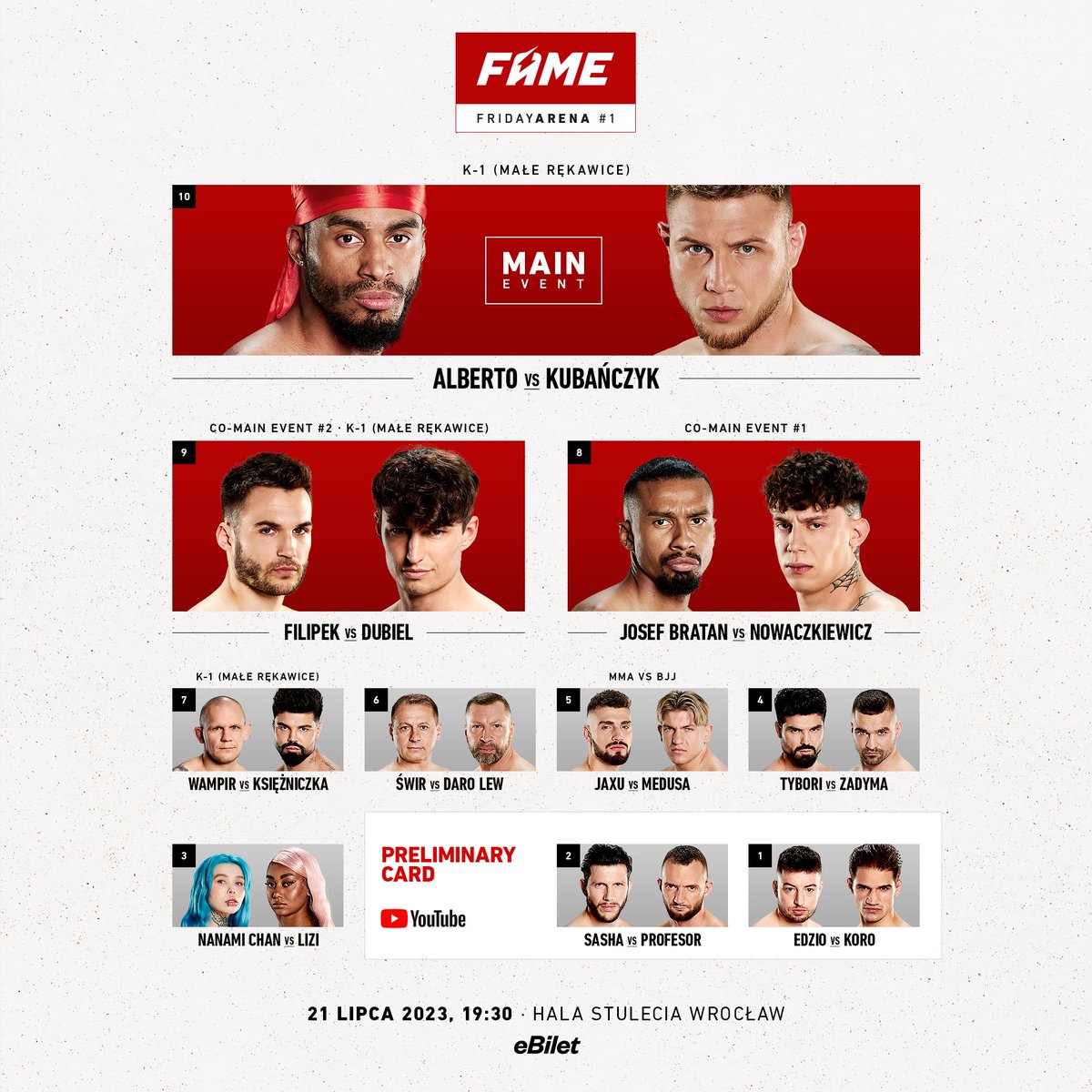 PL - FAME MMA 19 - FAME FRIDAY ARENA 1