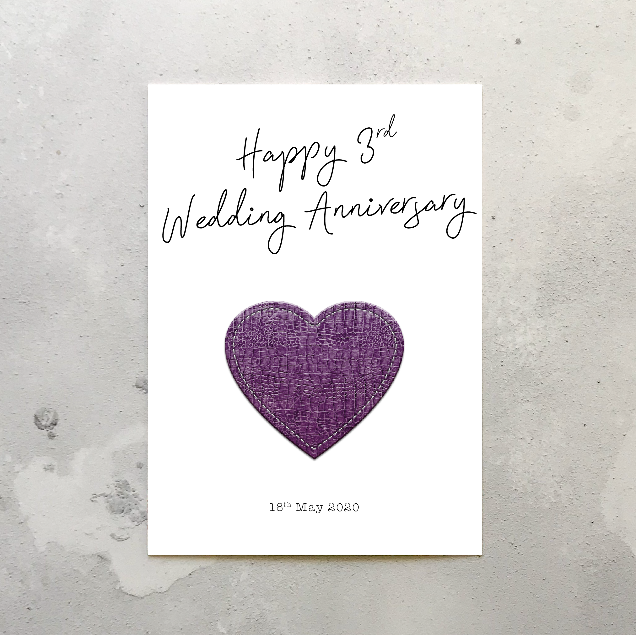 IN - 3rd Wedding Anniversary
