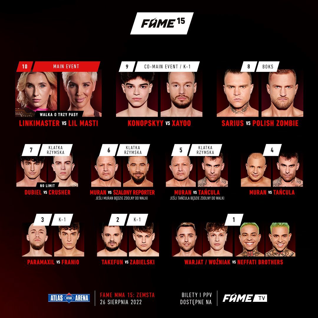 PL - FAME MMA 15