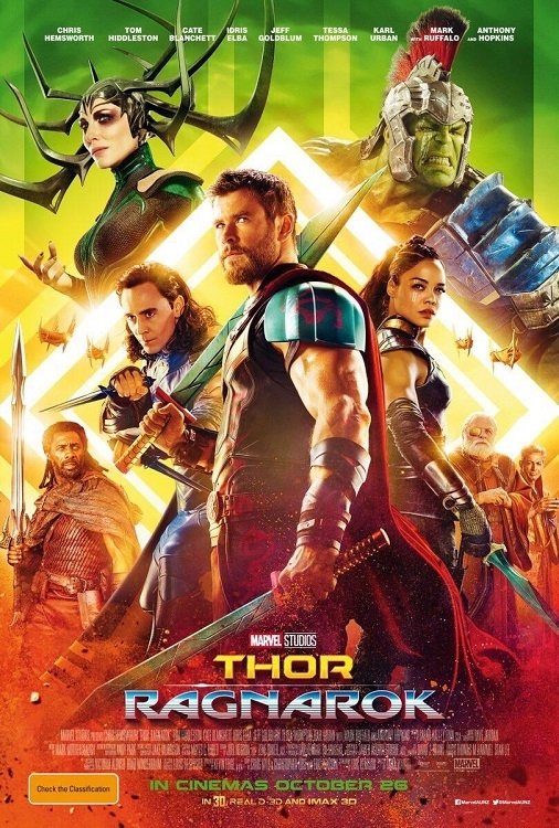D+ - Thor 3 Ragnarok  (2017)