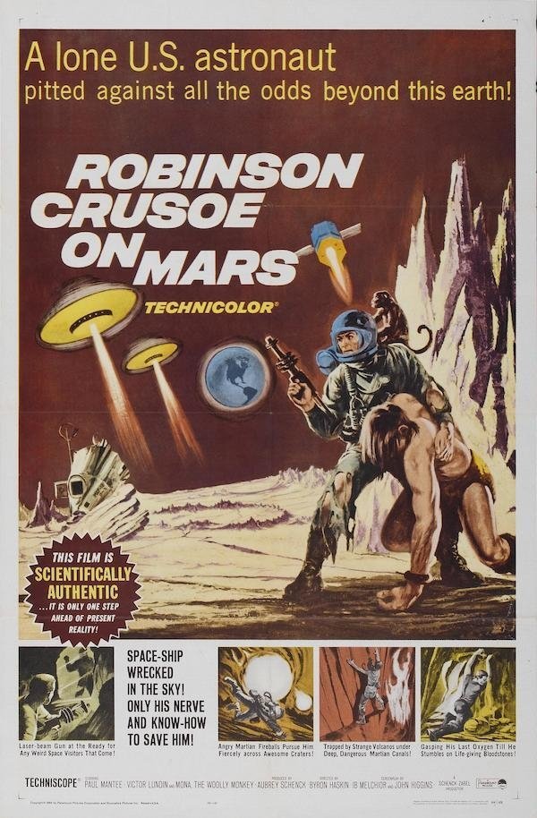 EN - Robinson Crusoe On Mars (1964)