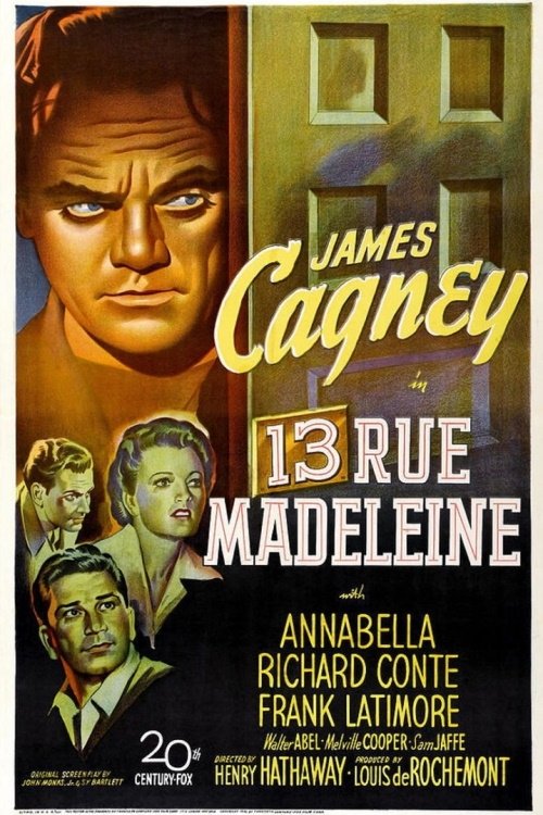 EN - 13 Rue Madeleine (1946) JAMES CAGNEY