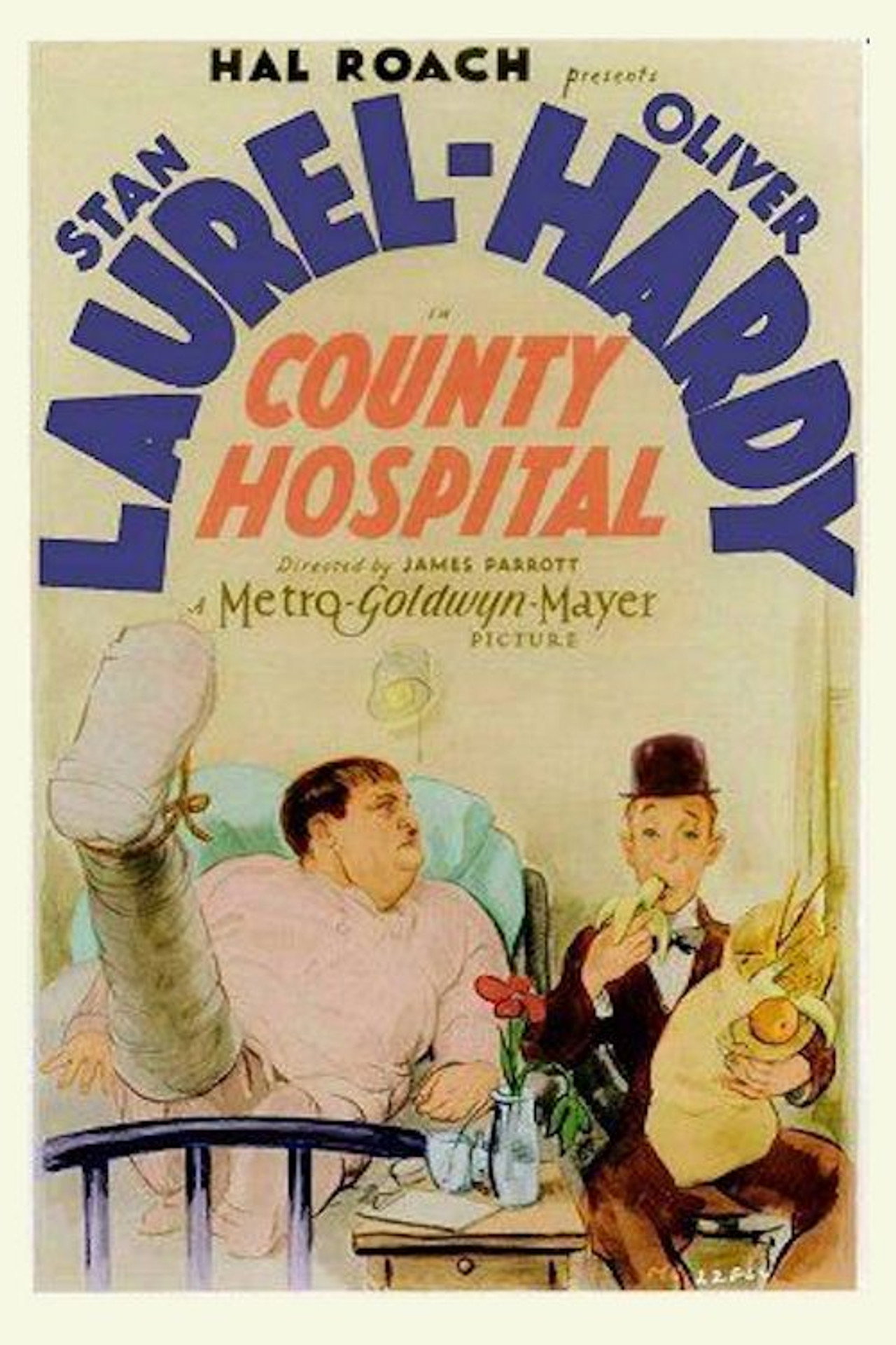 IR - County Hospital (1932) بیمارستان ایالتی - LAUREL & HARDY